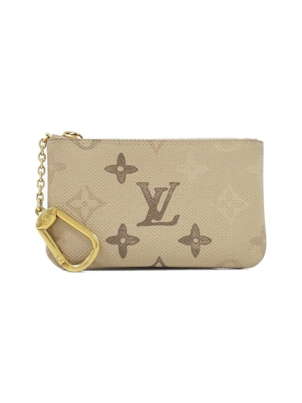 Louis Vuitton Monogram Surplus Card Key Case Pochette Cles Key Holder